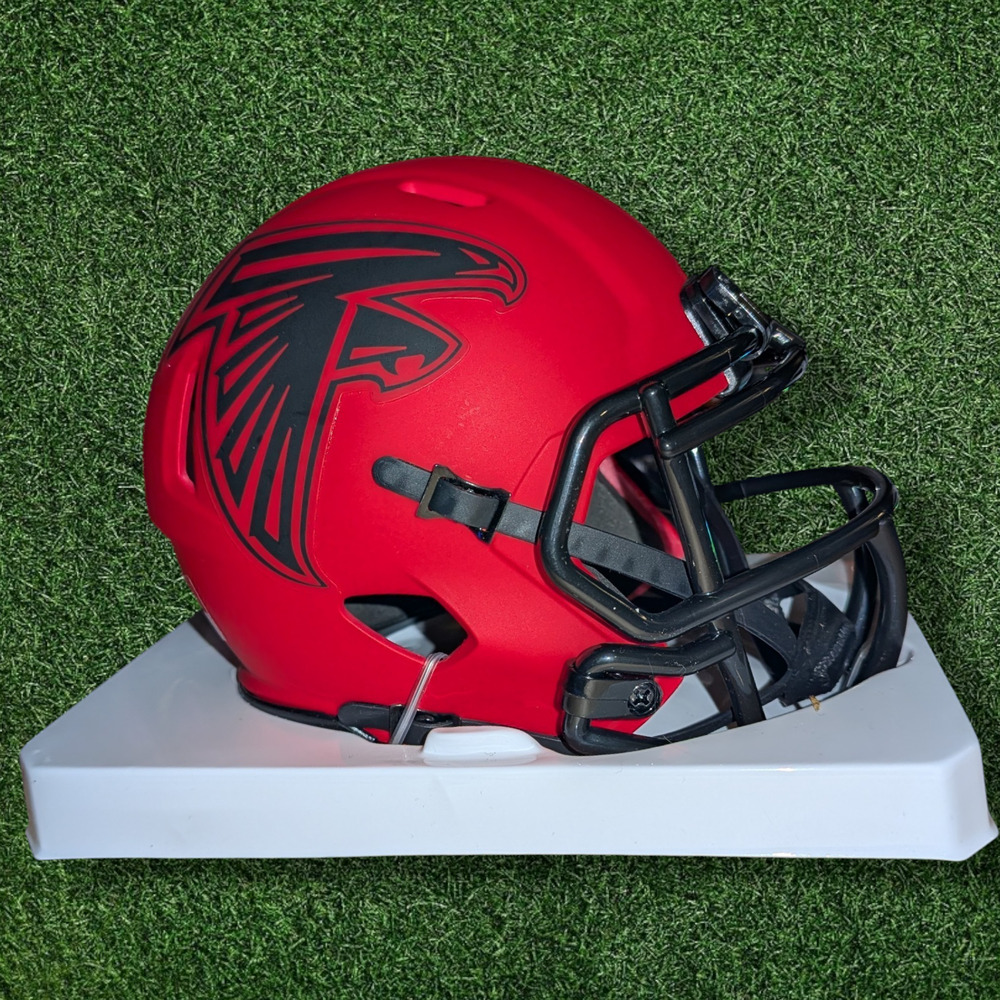 Atlanta Falcons NFL Unsigned Riddell RAVE Mini Replica Helmet